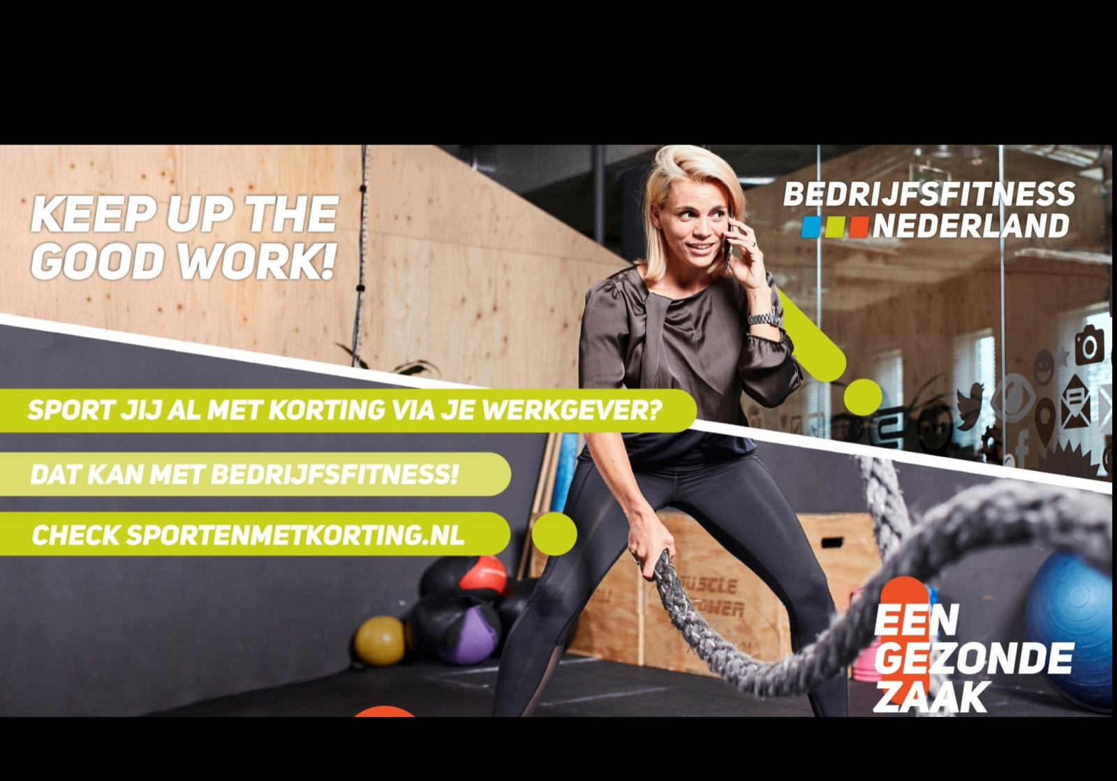 Bedrijfsfitness bij TeamFysio
