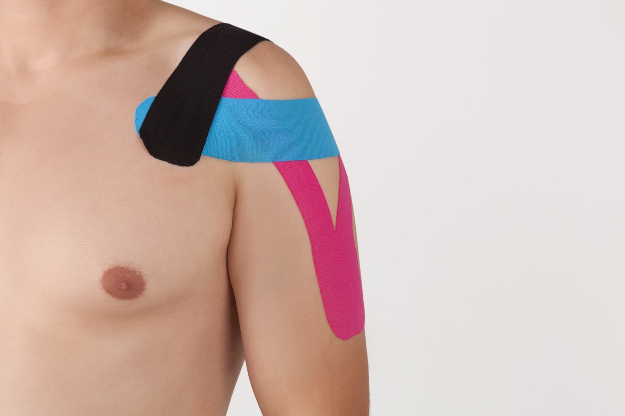 Medical Taping schouder behandeling