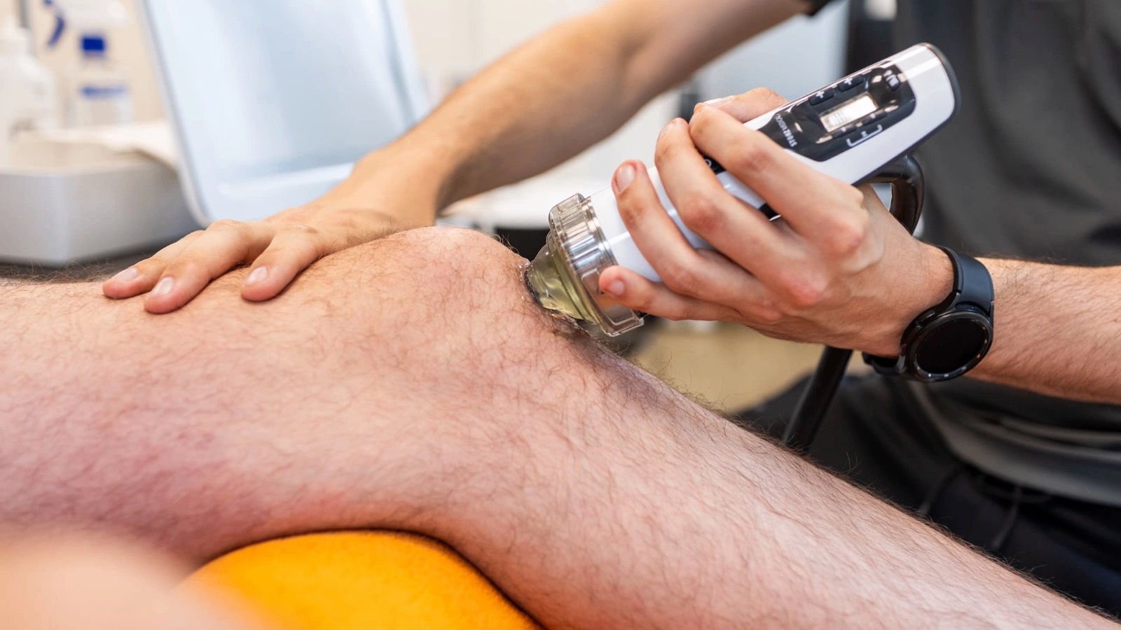Shockwave therapie behandeling knie